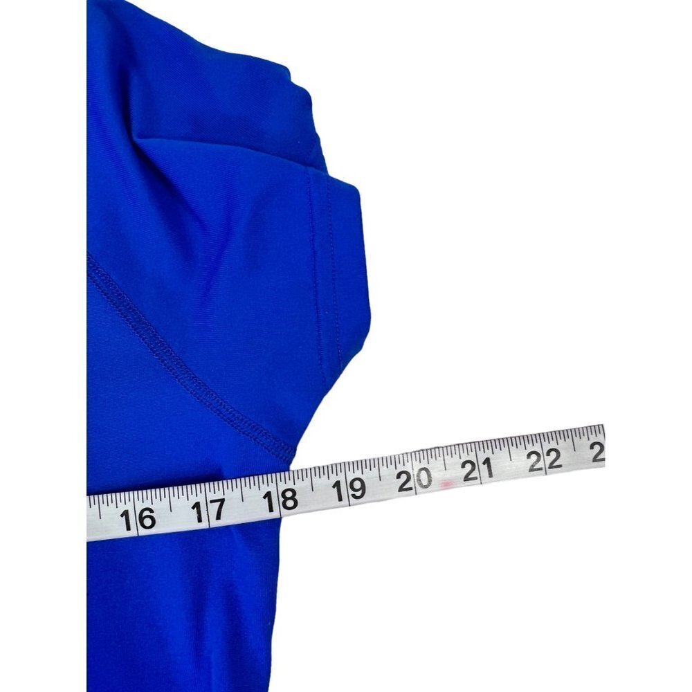 Under Armour Women's Royal Blue Semi-Fitted Shirt - Picture 4 of 5